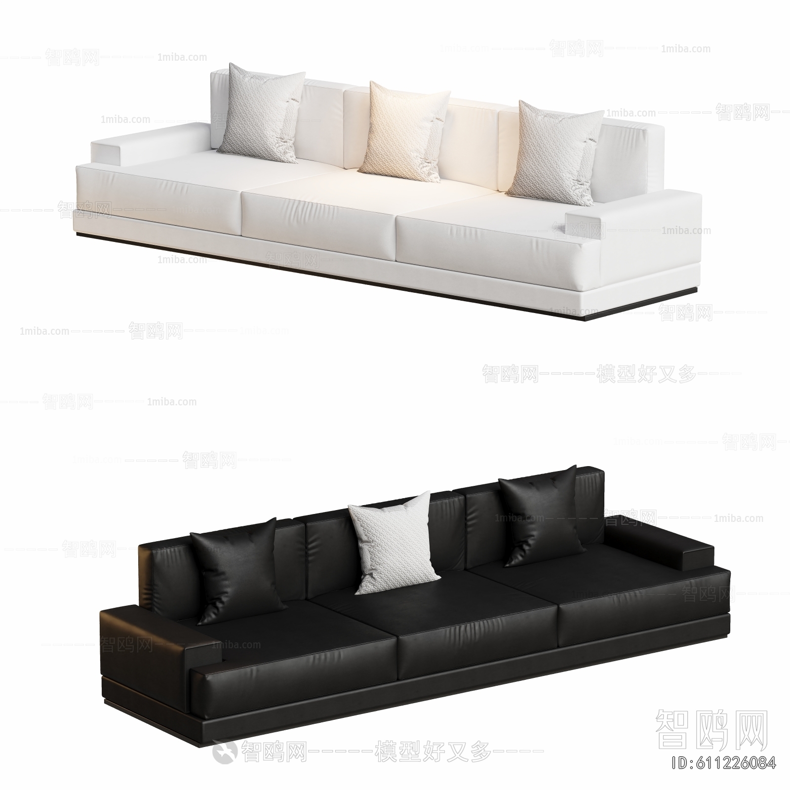 Modern Three-seat Sofa
