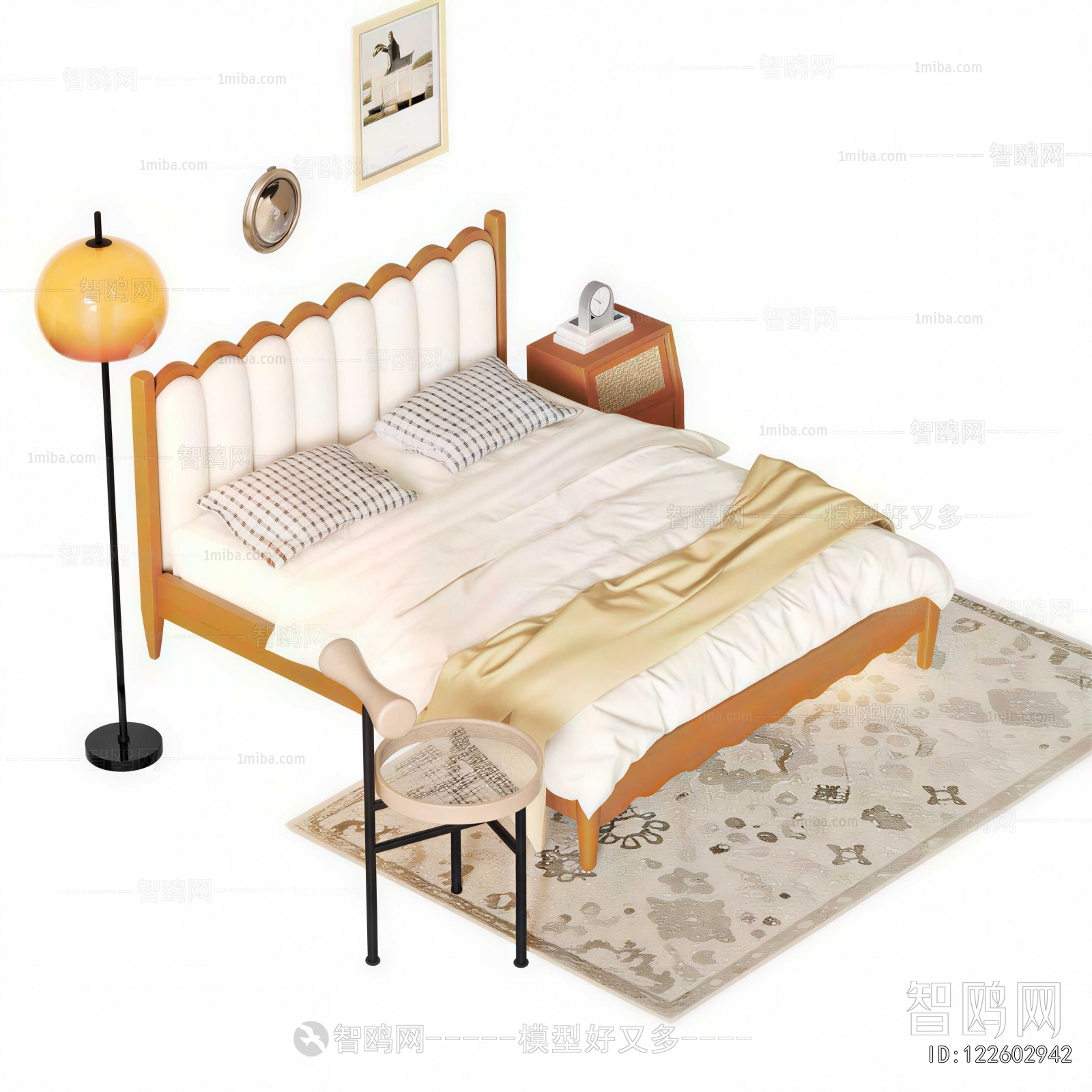 Modern Double Bed