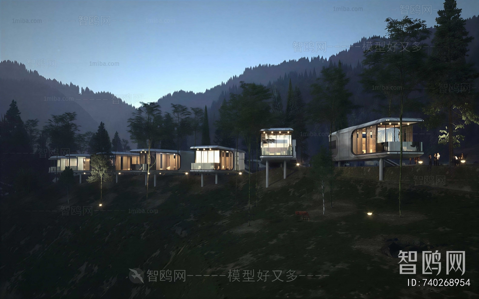 Modern Appearance Of Commercial Building