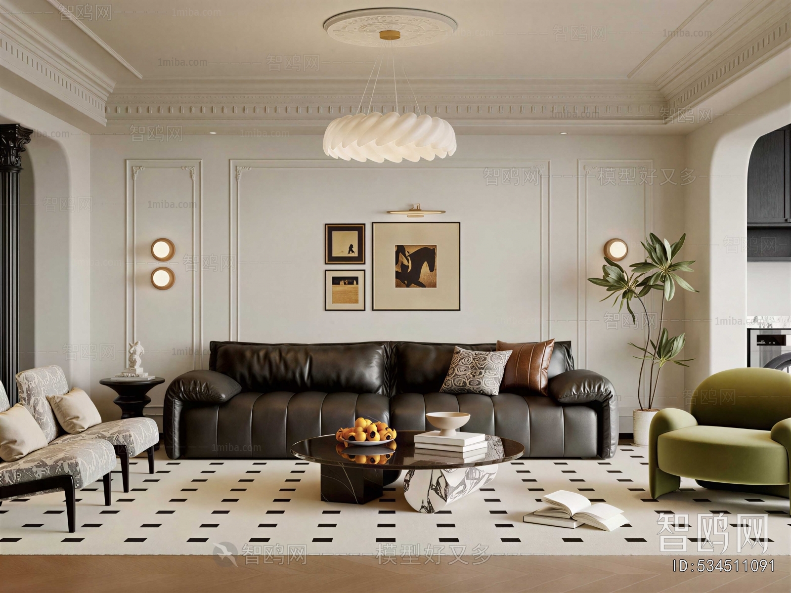 French Style A Living Room