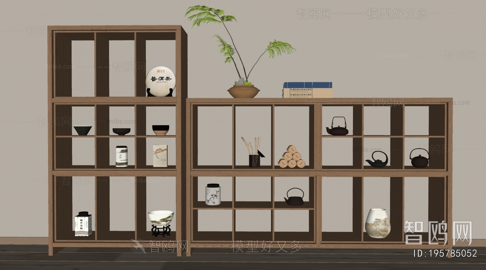New Chinese Style Shelving