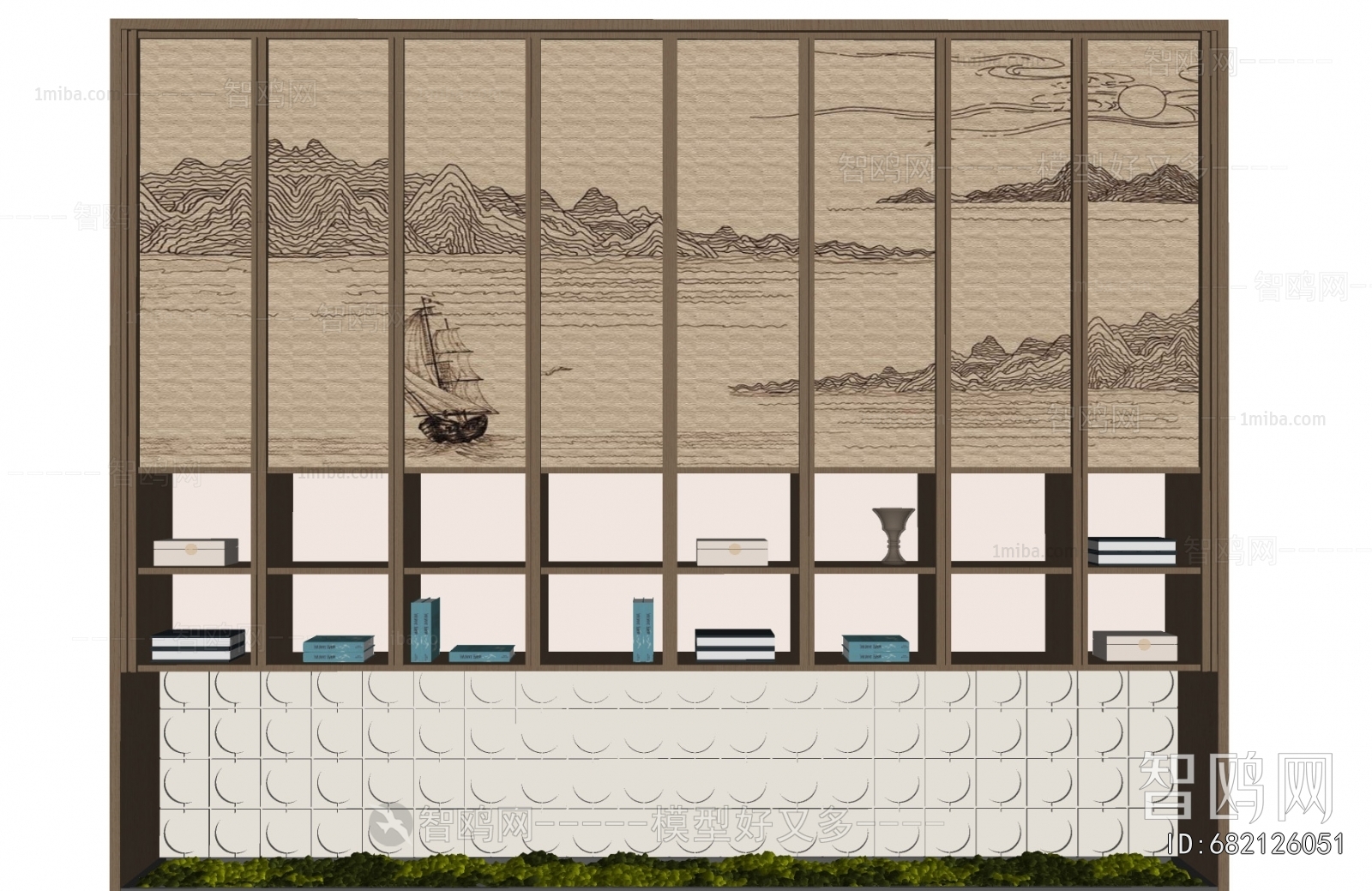 New Chinese Style Antique Rack