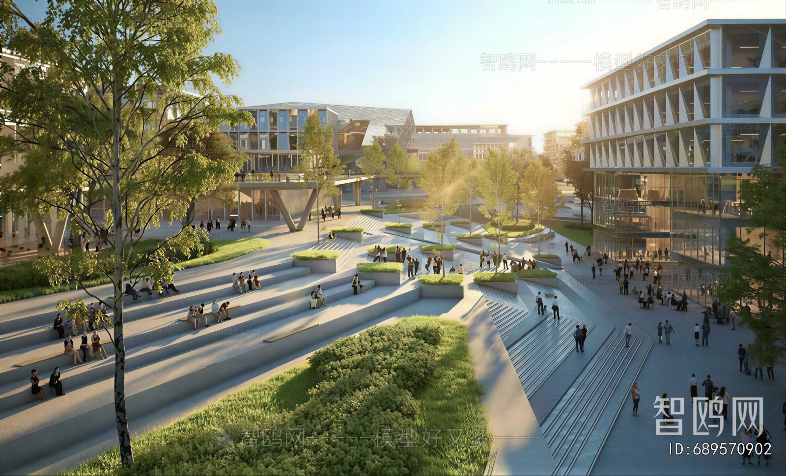 Modern Appearance Of Commercial Building