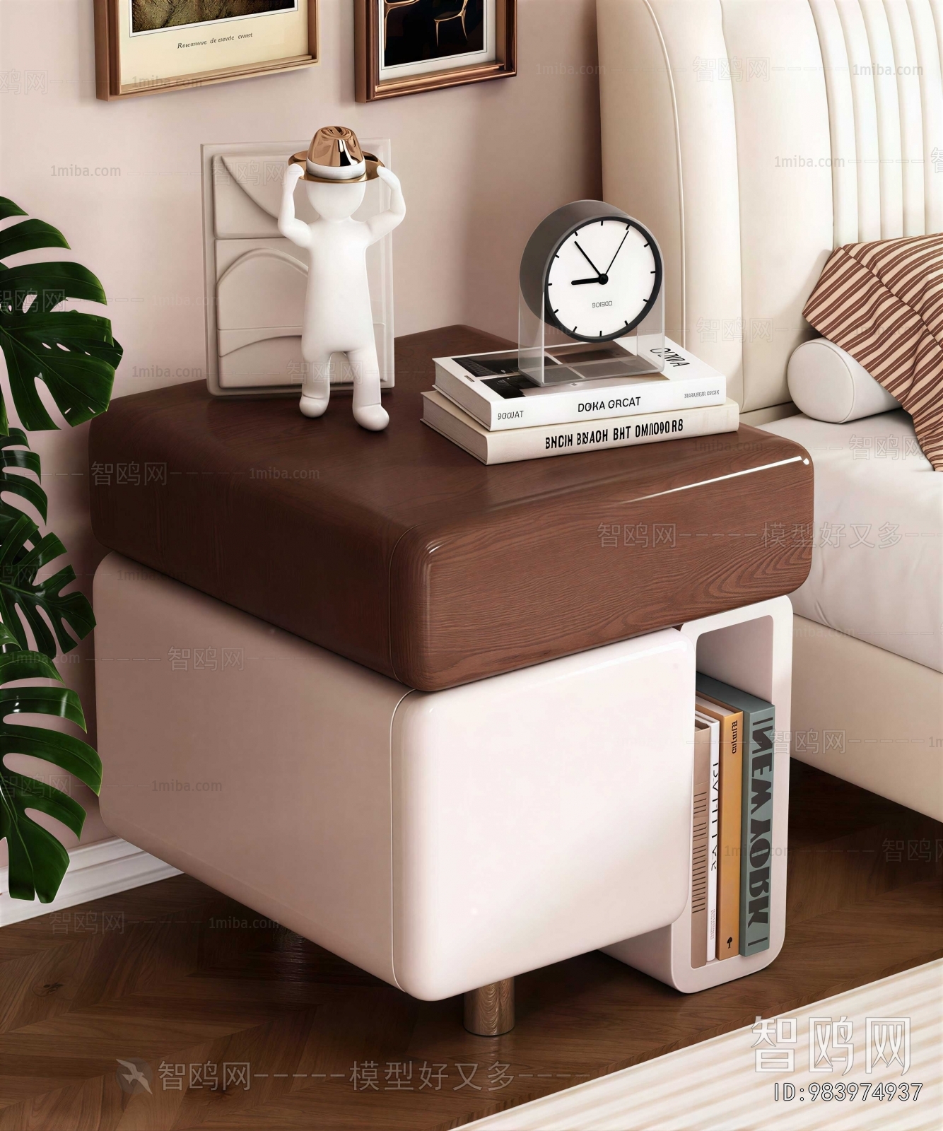 Modern Bedside Cupboard