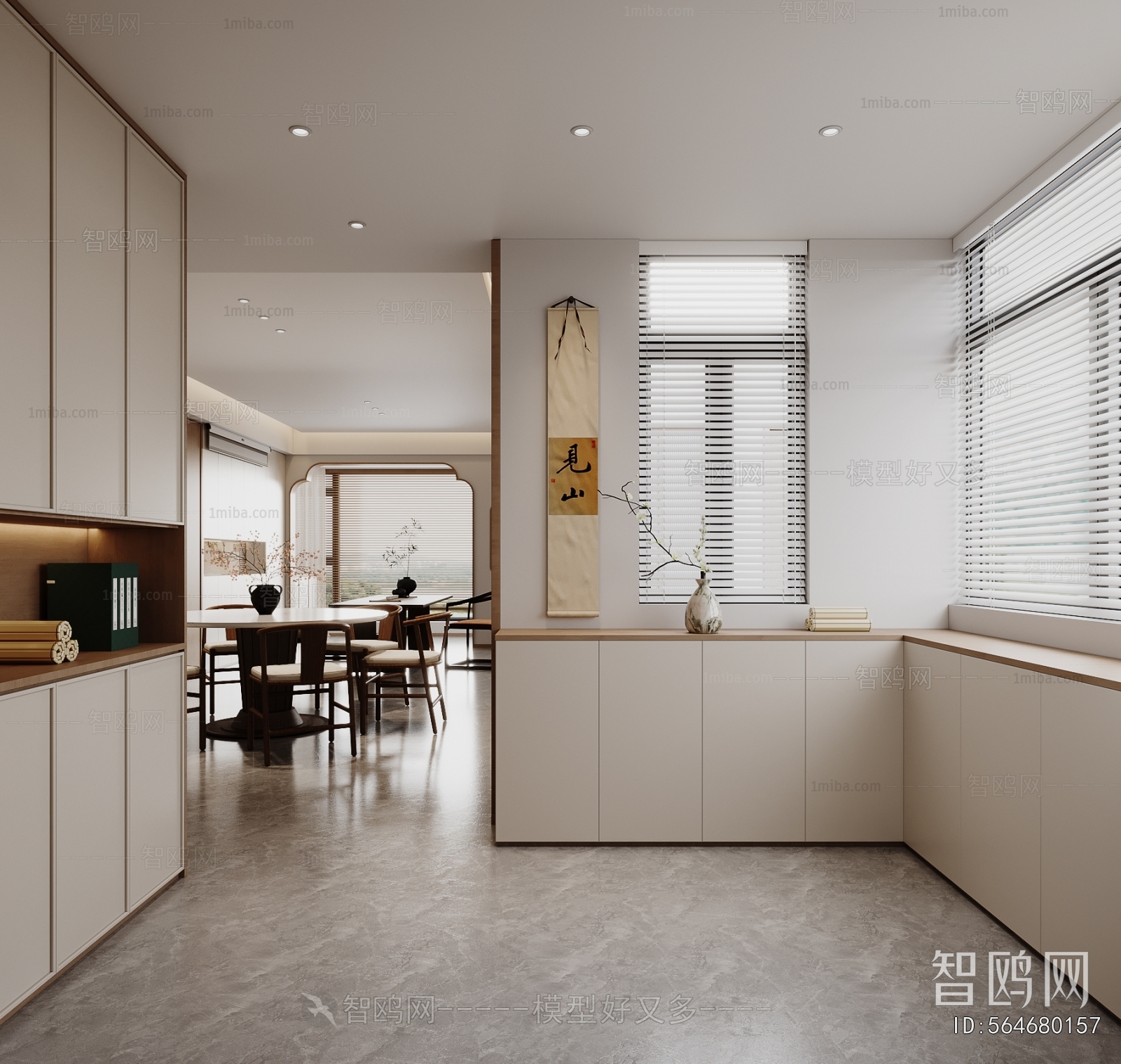 New Chinese Style Hallway