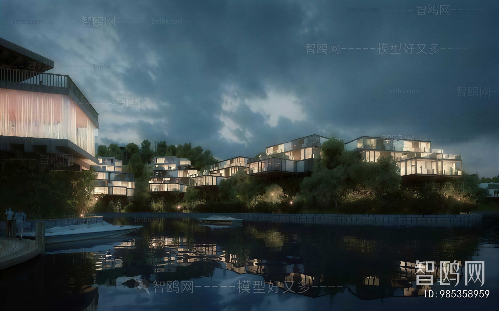 Modern Appearance Of Commercial Building