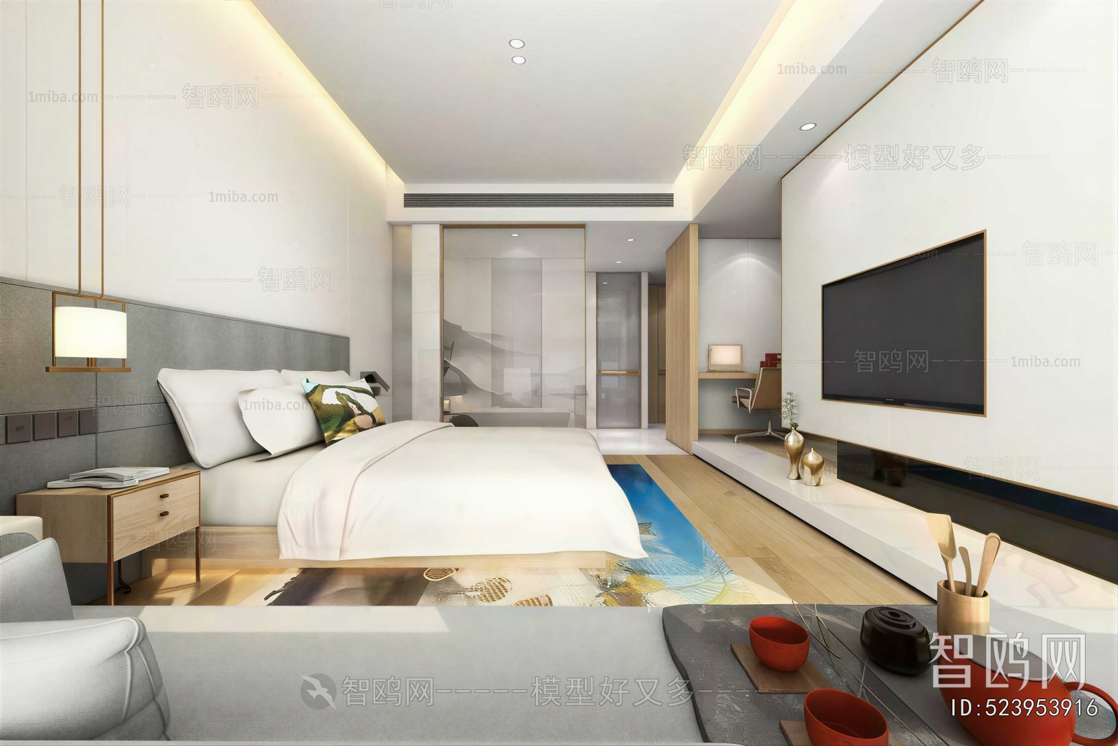 Modern Guest Room