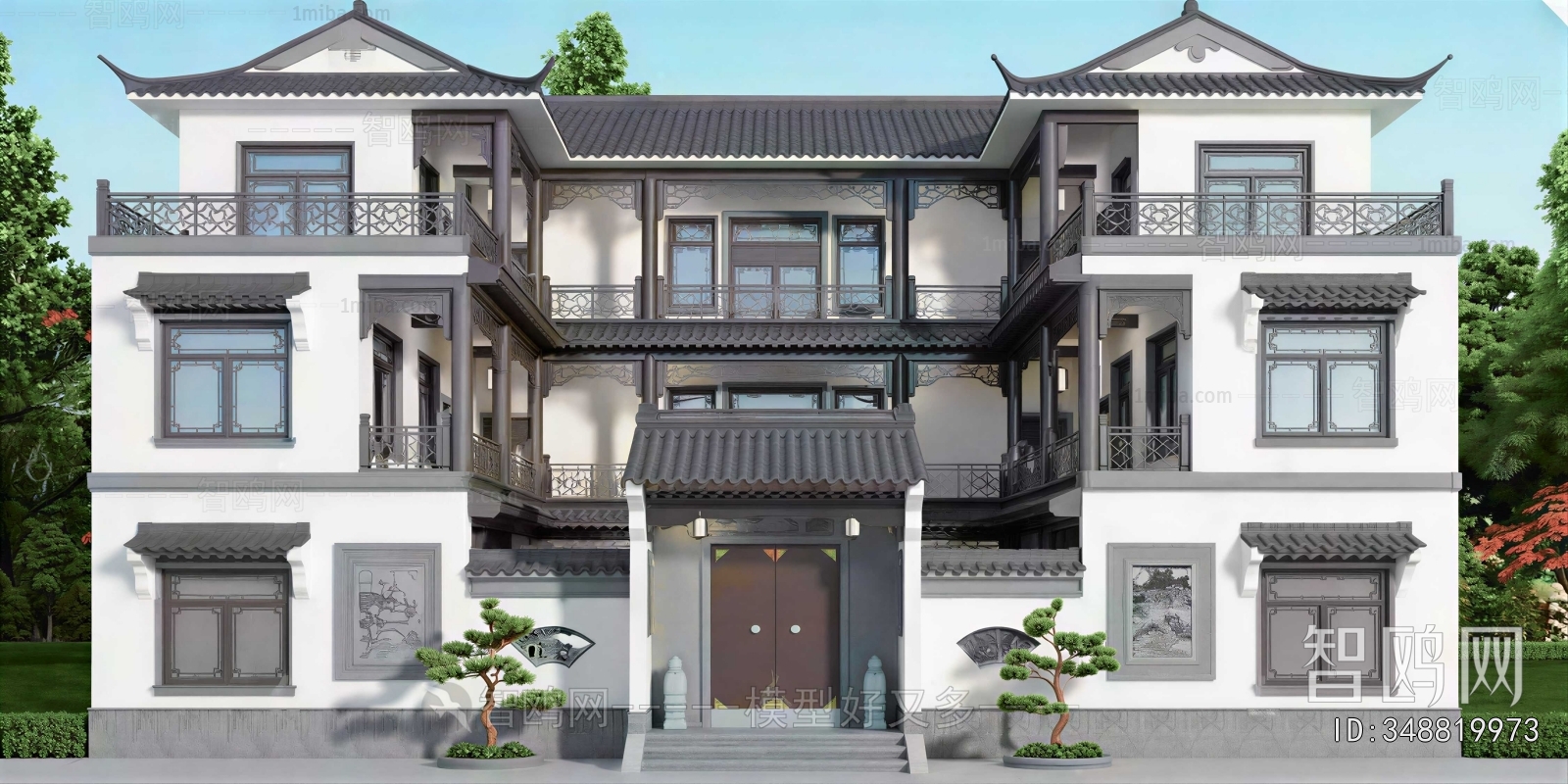 New Chinese Style Detached Villa