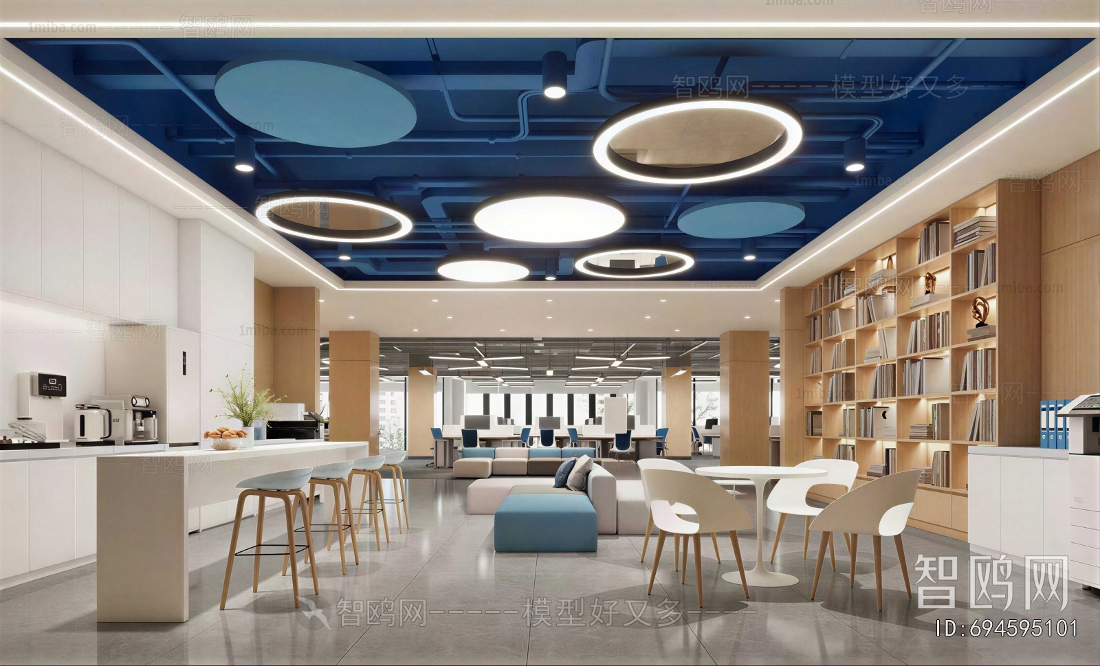 Modern Bookstore Book Bar