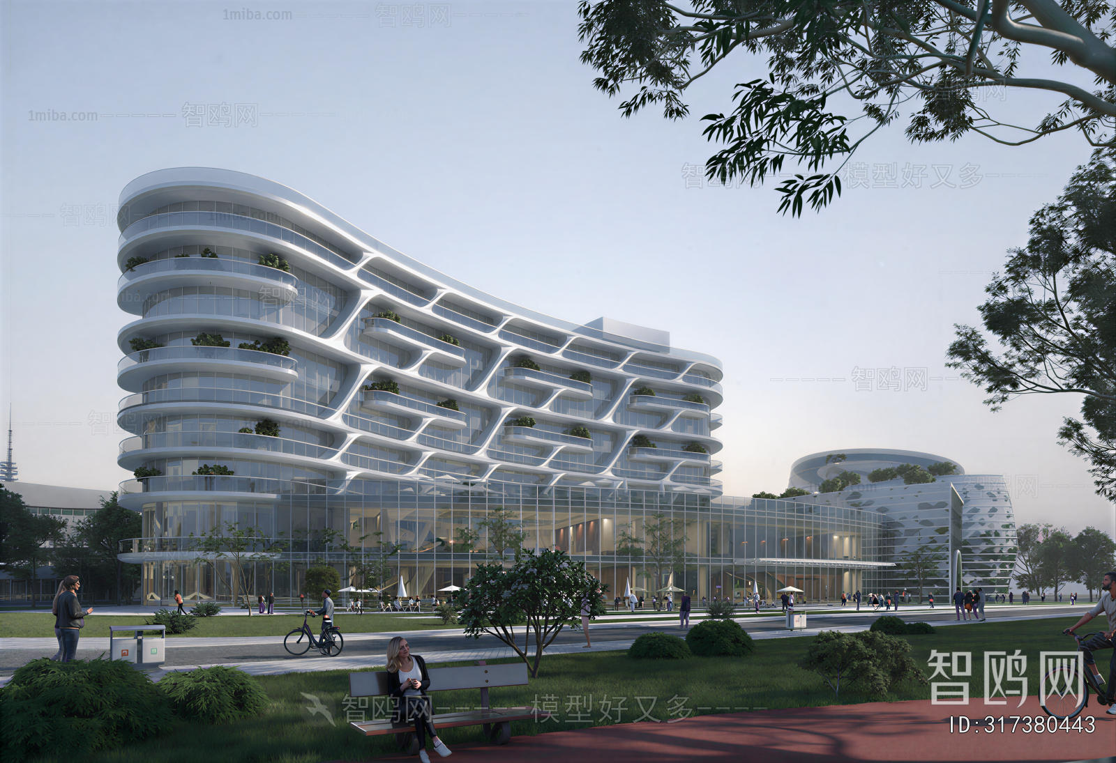 Modern Appearance Of Commercial Building