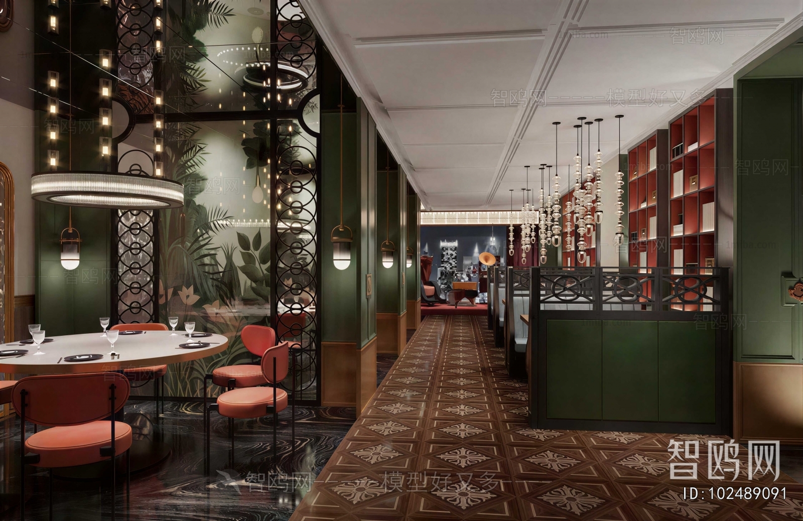 Retro Style Restaurant