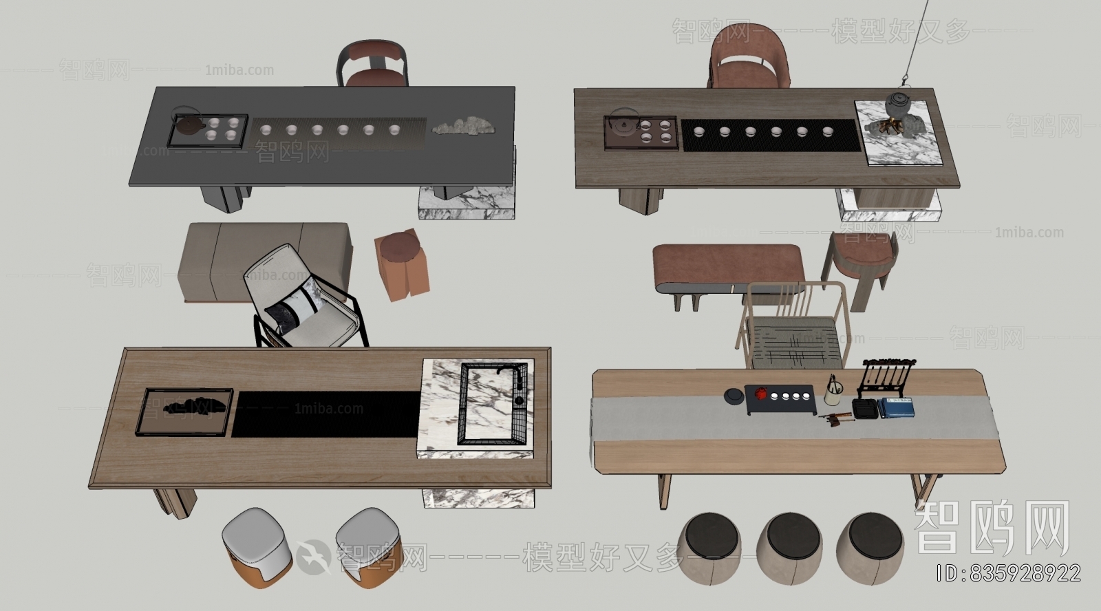 New Chinese Style Tea Tables And Chairs