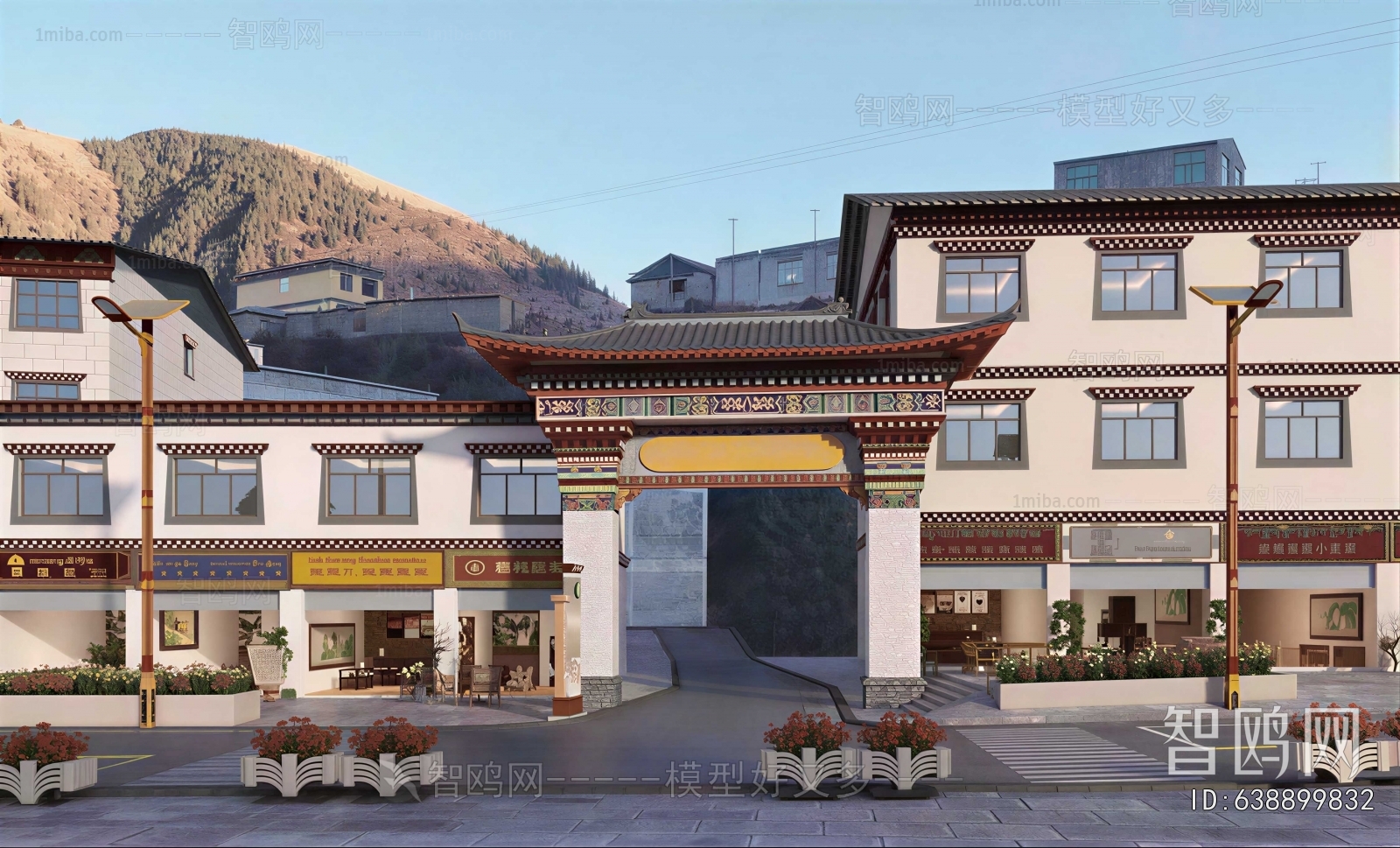 Chinese Style Facade Element