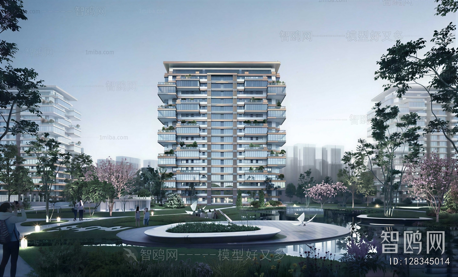 Modern Appearance Of Commercial Building