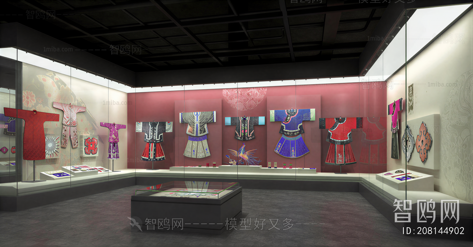 New Chinese Style Exhibition Hall