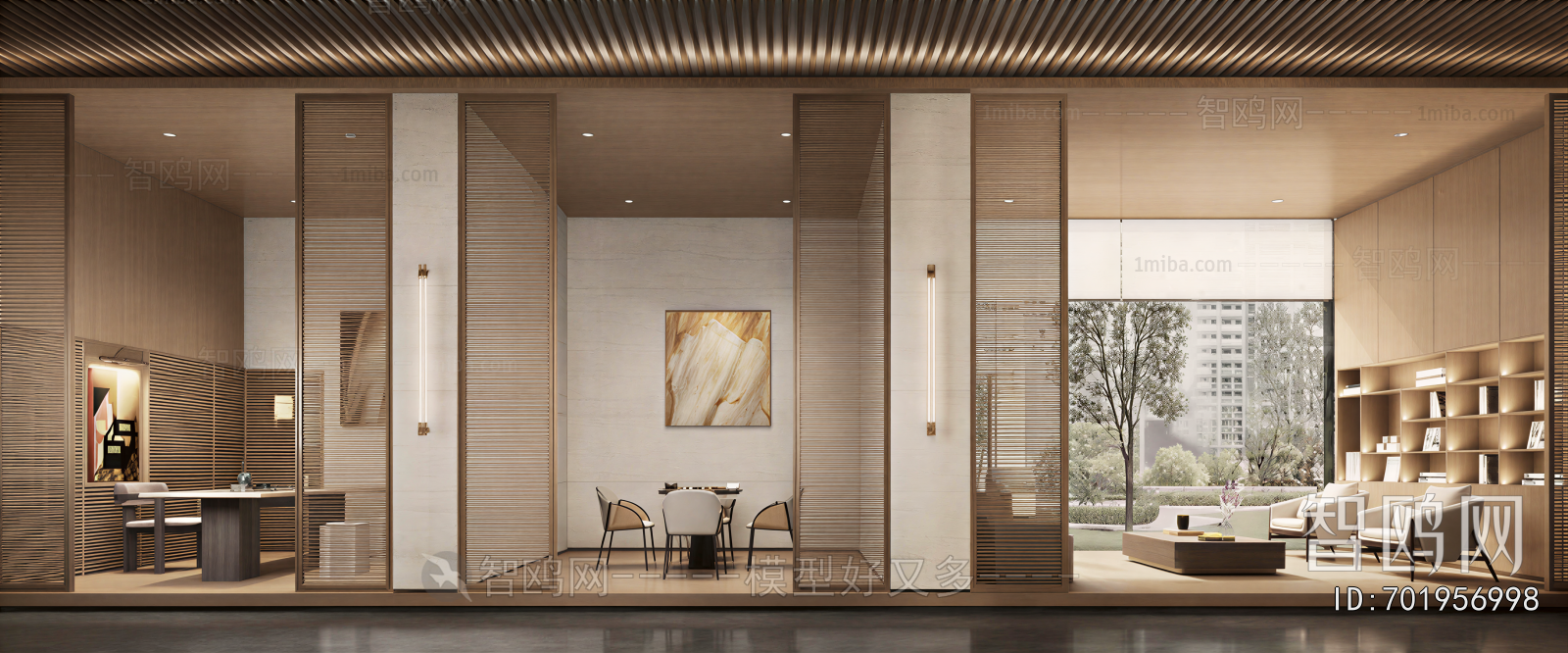 Modern Bookstore Book Bar