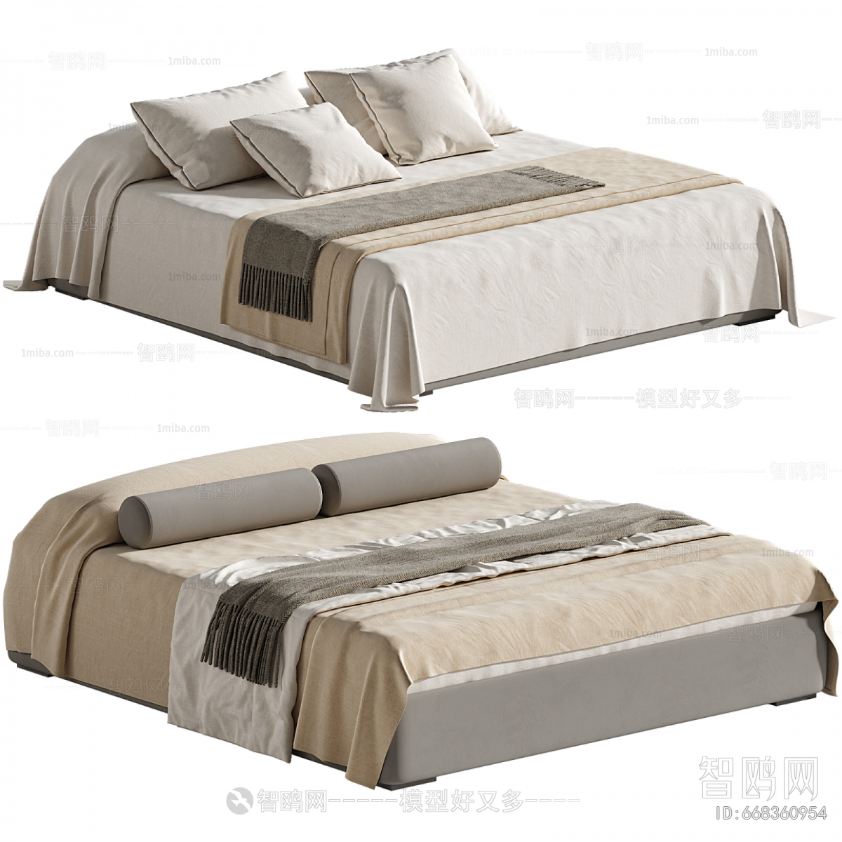 Modern Double Bed