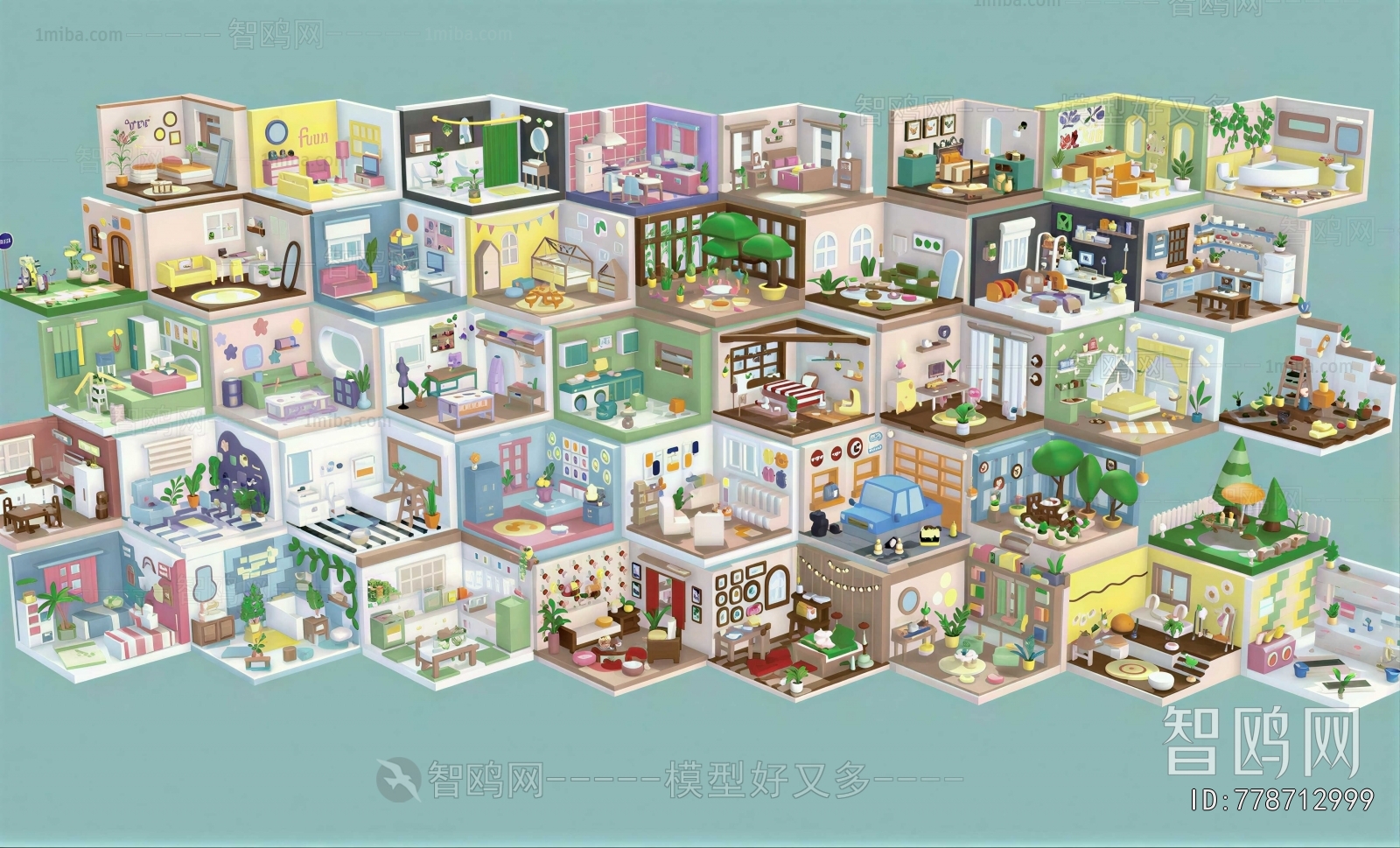 Modern Cartoon House