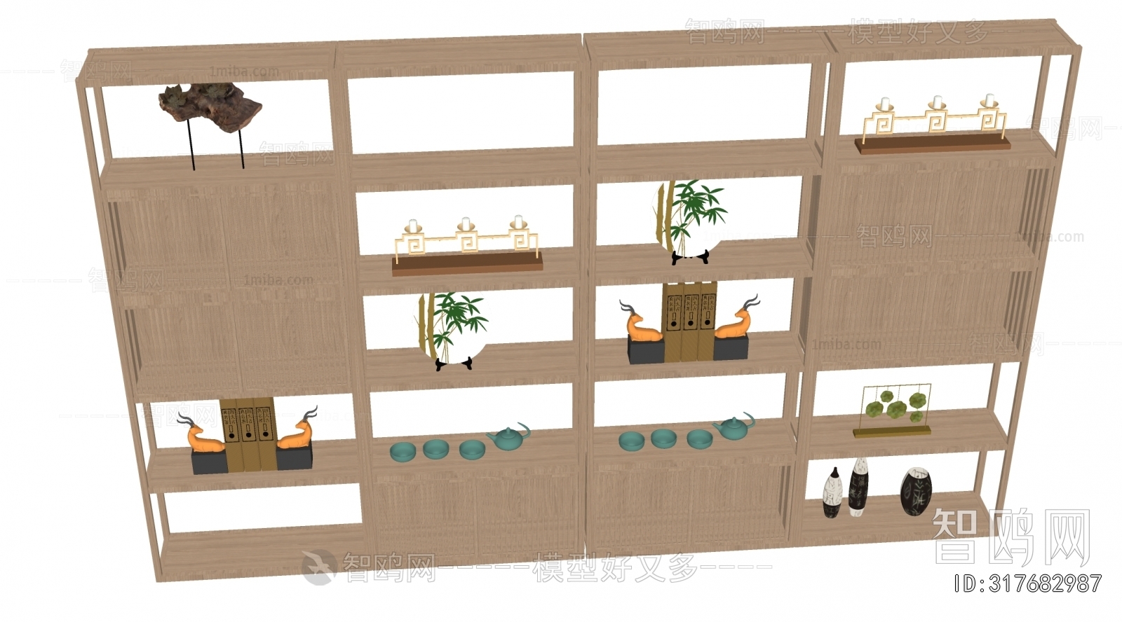 New Chinese Style Antique Rack