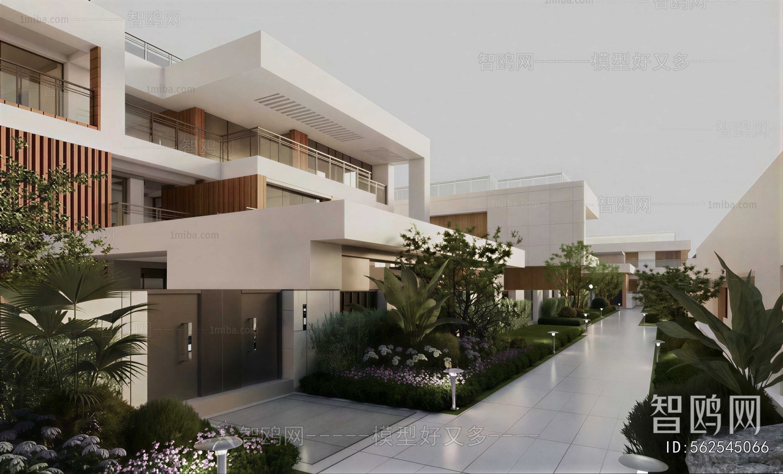 Modern Courtyard/landscape