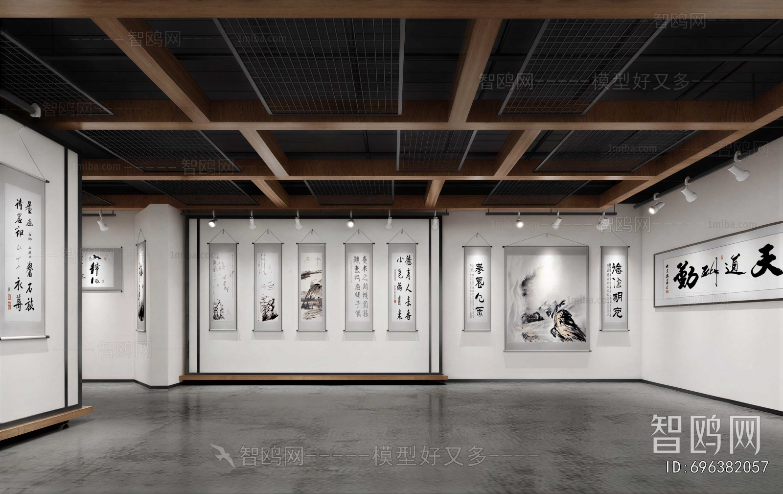 New Chinese Style Exhibition Hall