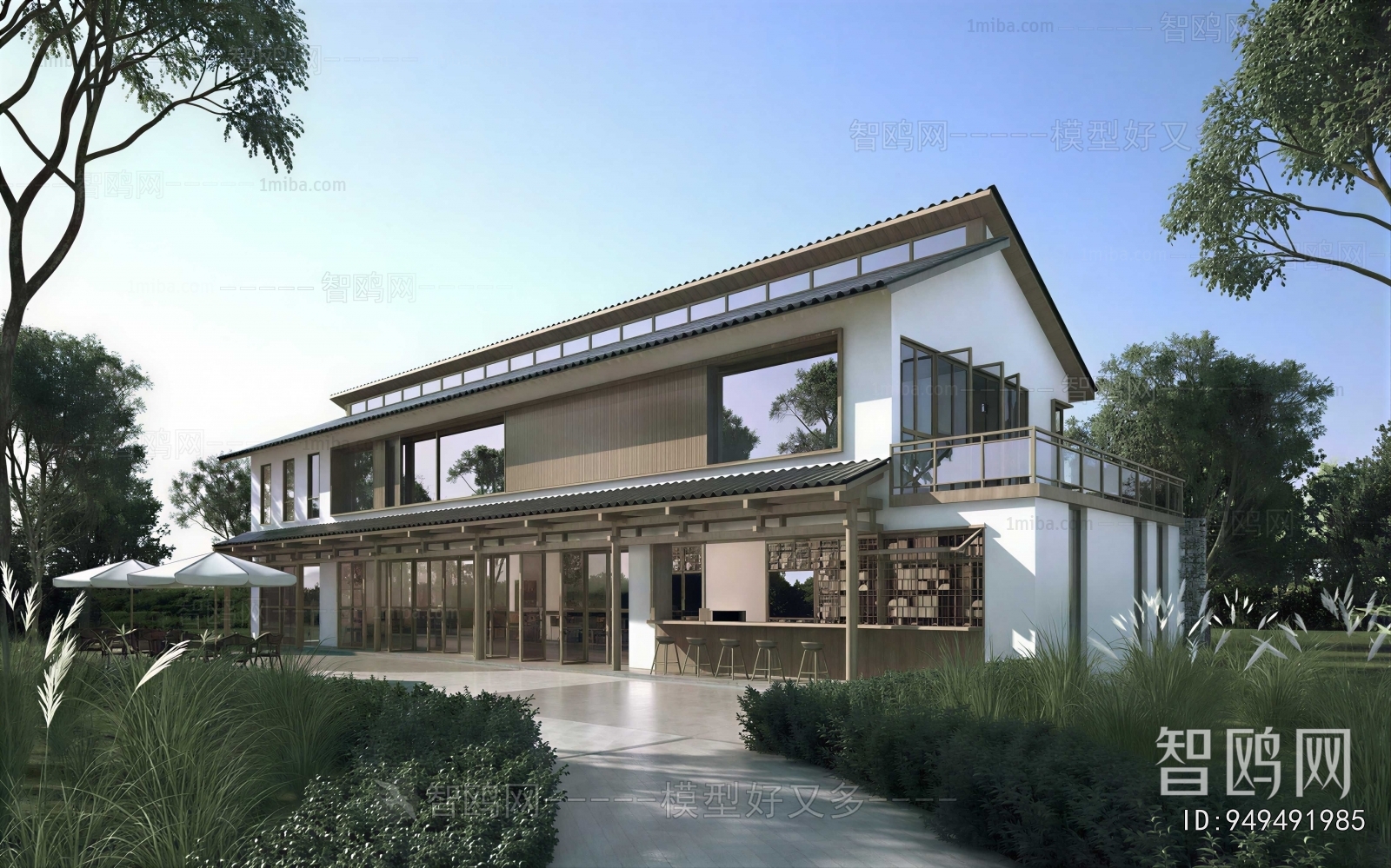 Modern Appearance Of Commercial Building