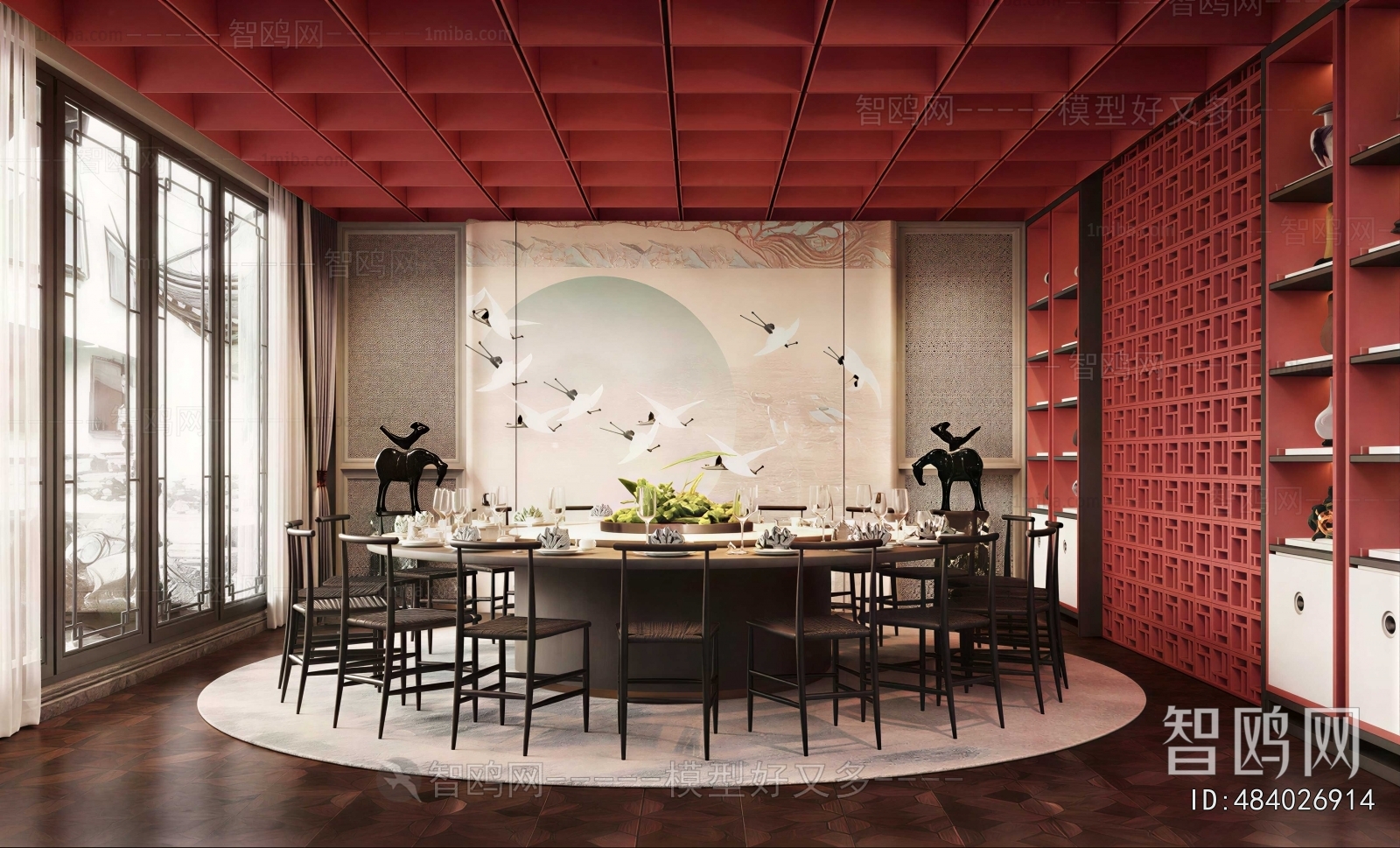 New Chinese Style Restaurant Box