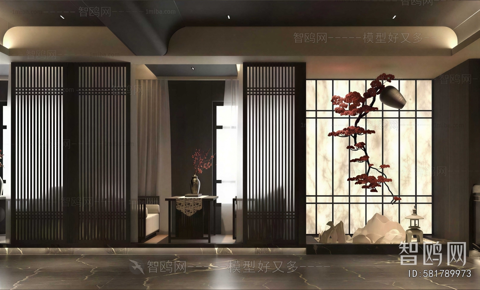 New Chinese Style Chess And Card Room