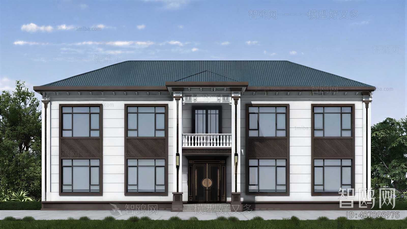 New Chinese Style Detached Villa