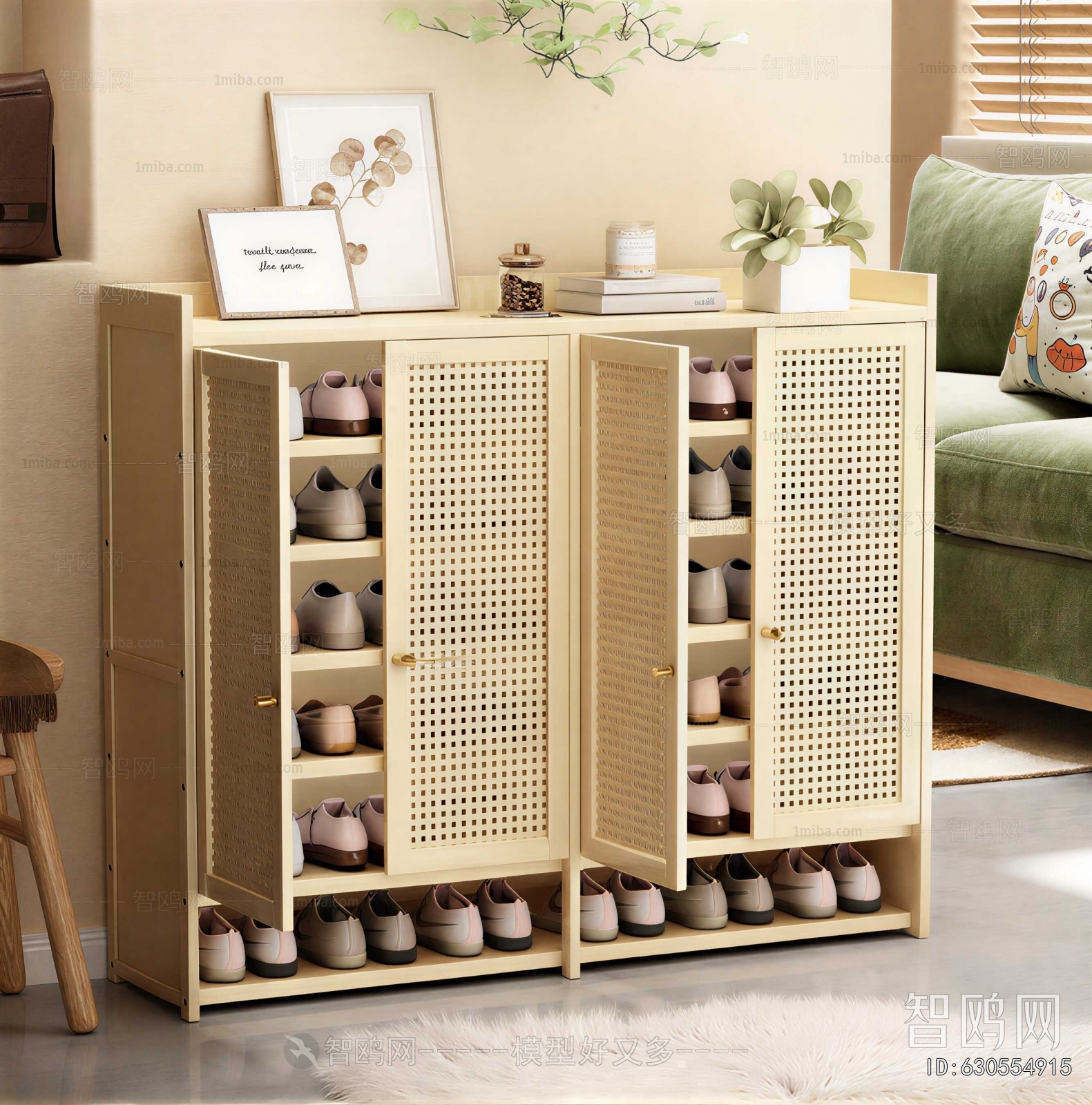 Modern Shoe Cabinet