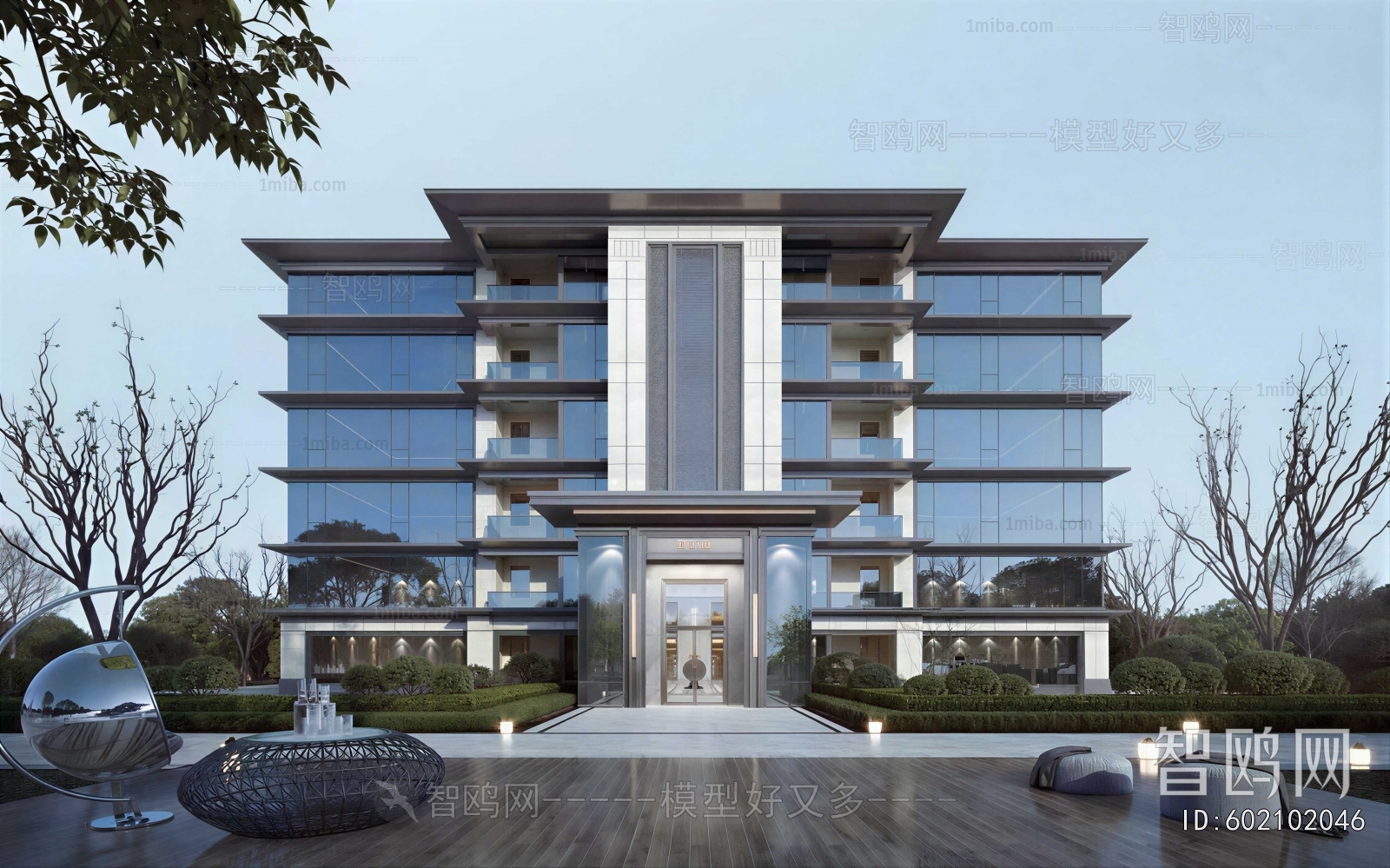 Modern Building Component