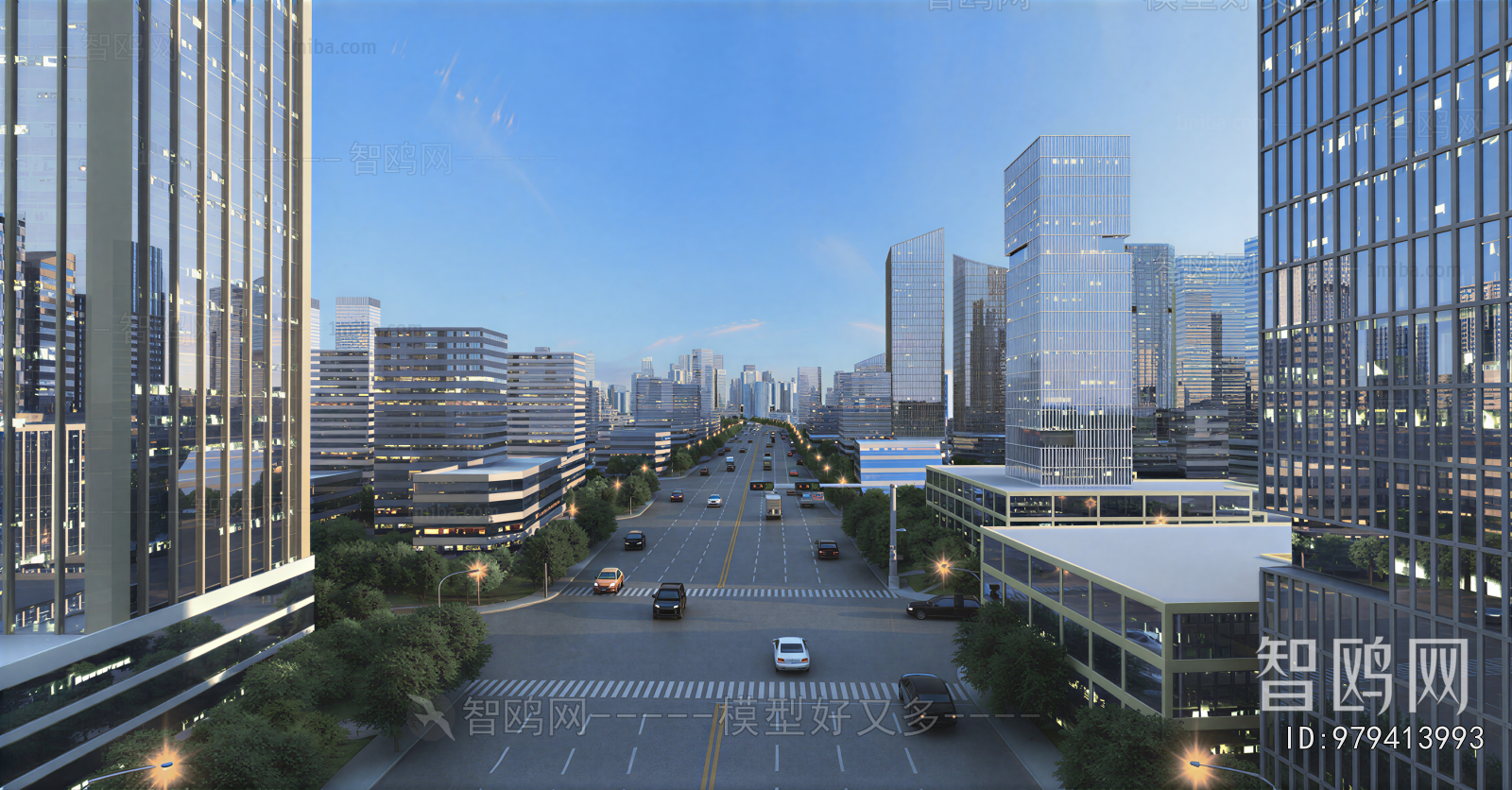 Modern Commercial Street