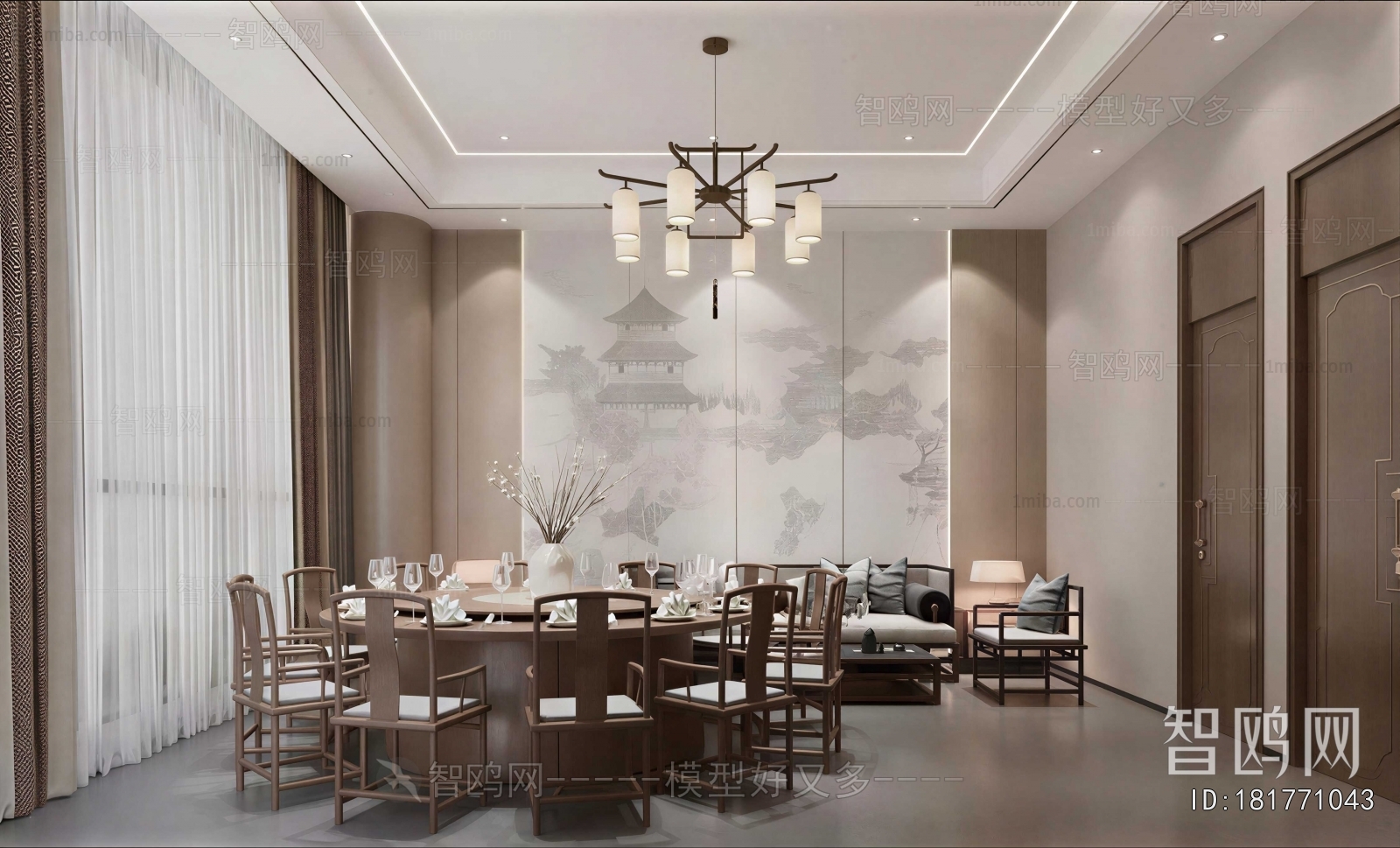 New Chinese Style Restaurant Box