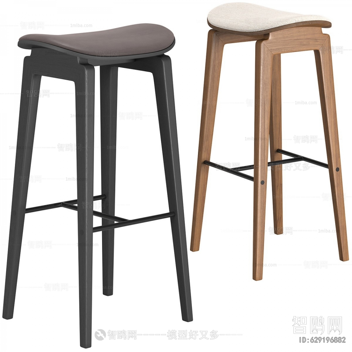 Nordic Style Bar Chair