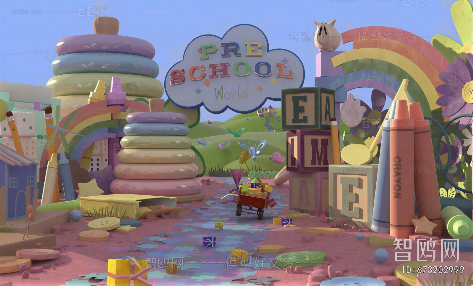 Modern Cartoon House