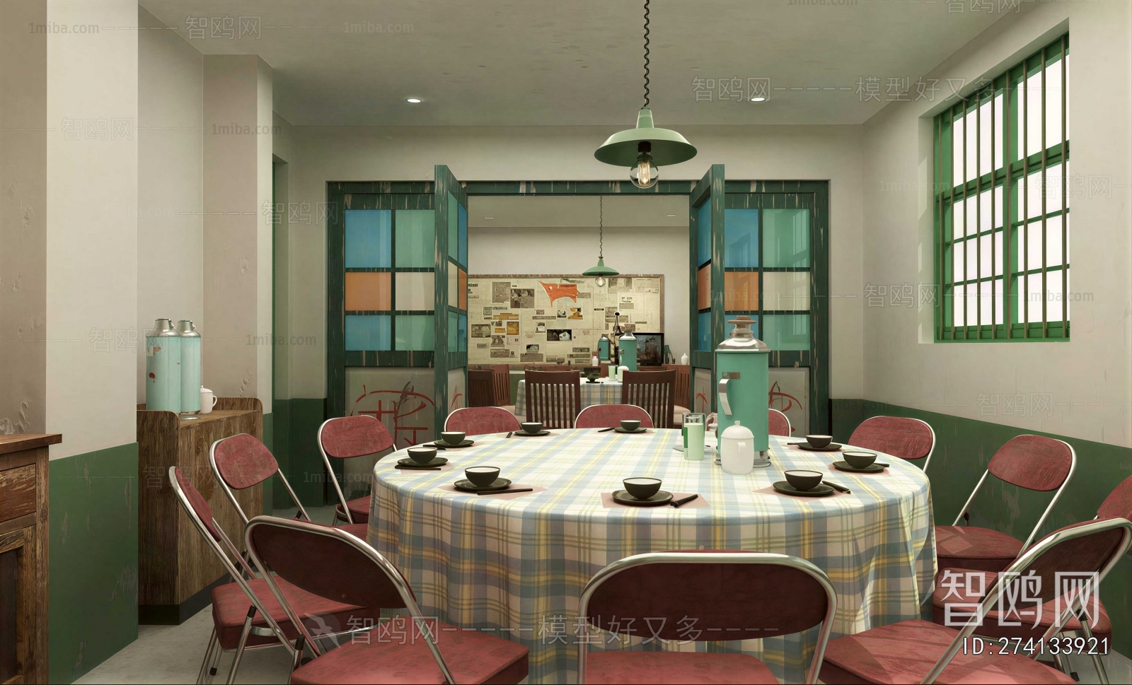 Industrial Style Restaurant Box