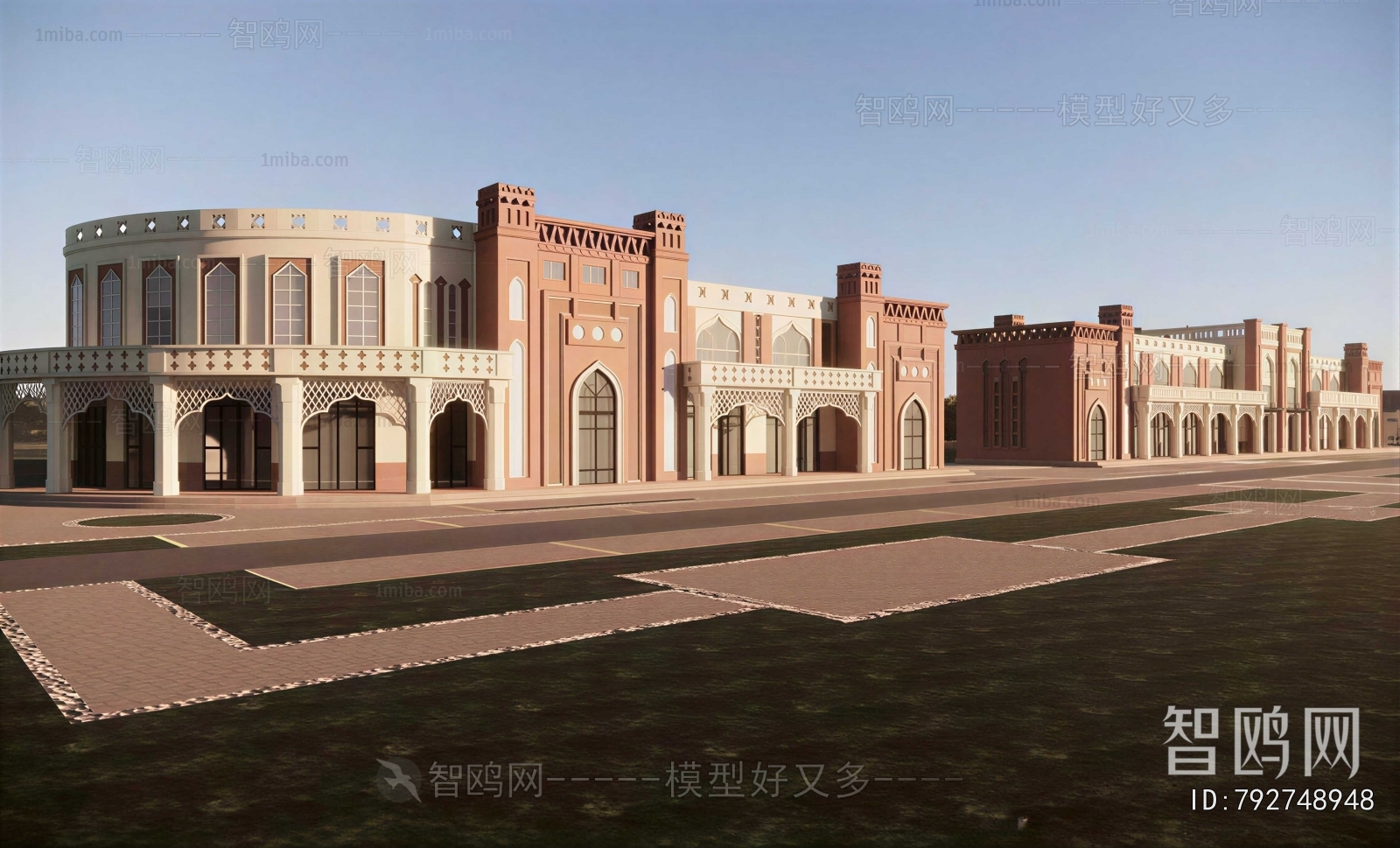 European Style Commercial Street