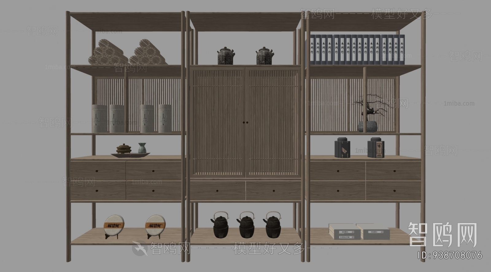 New Chinese Style Antique Rack