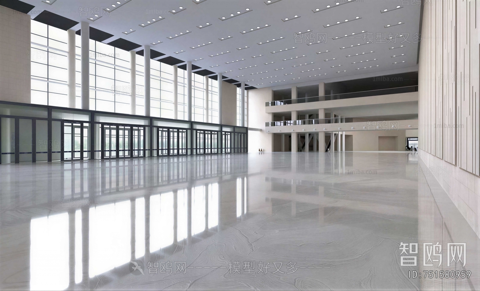 Modern Office Reception Desk