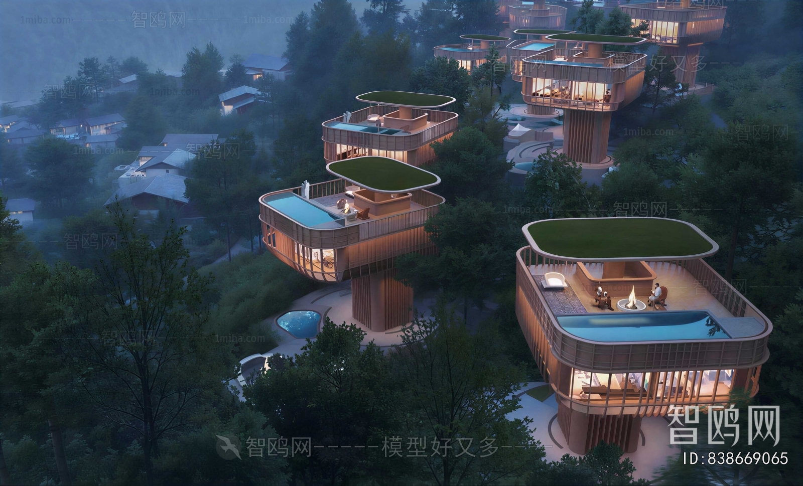 Modern Appearance Of Commercial Building