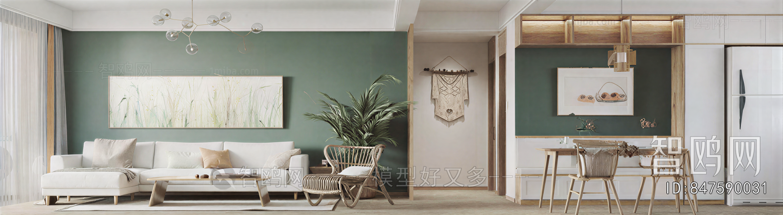 Nordic Style A Living Room