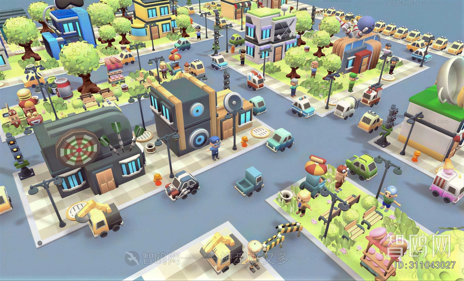 Modern Cartoon House