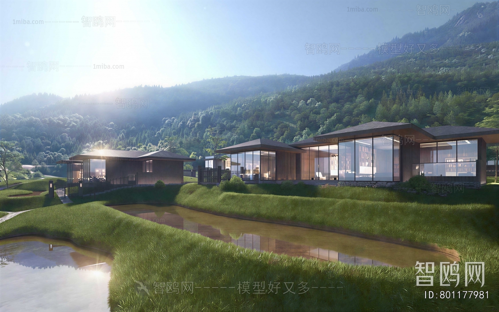 Modern Appearance Of Commercial Building