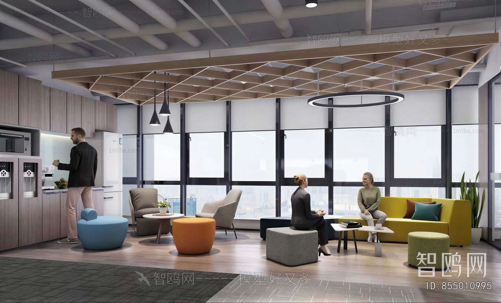 Modern Office Rest Area