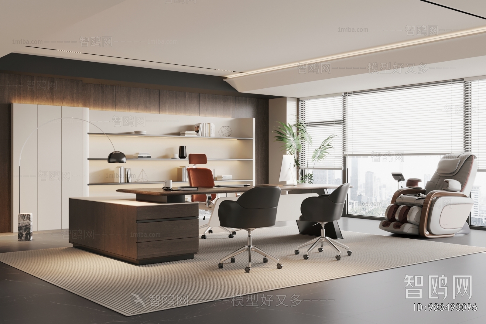 Modern Manager's Office