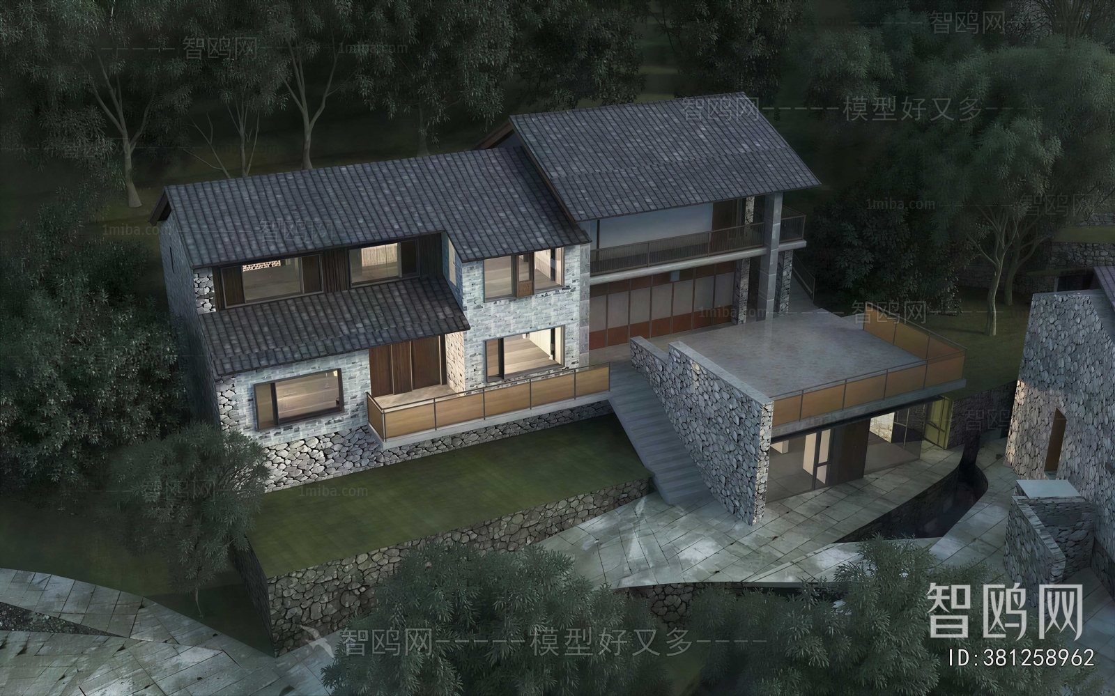 New Chinese Style Detached Villa