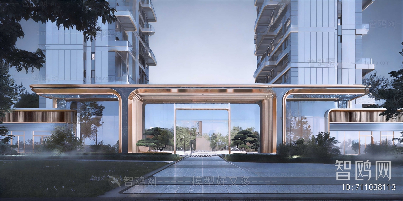 Modern Facade Element