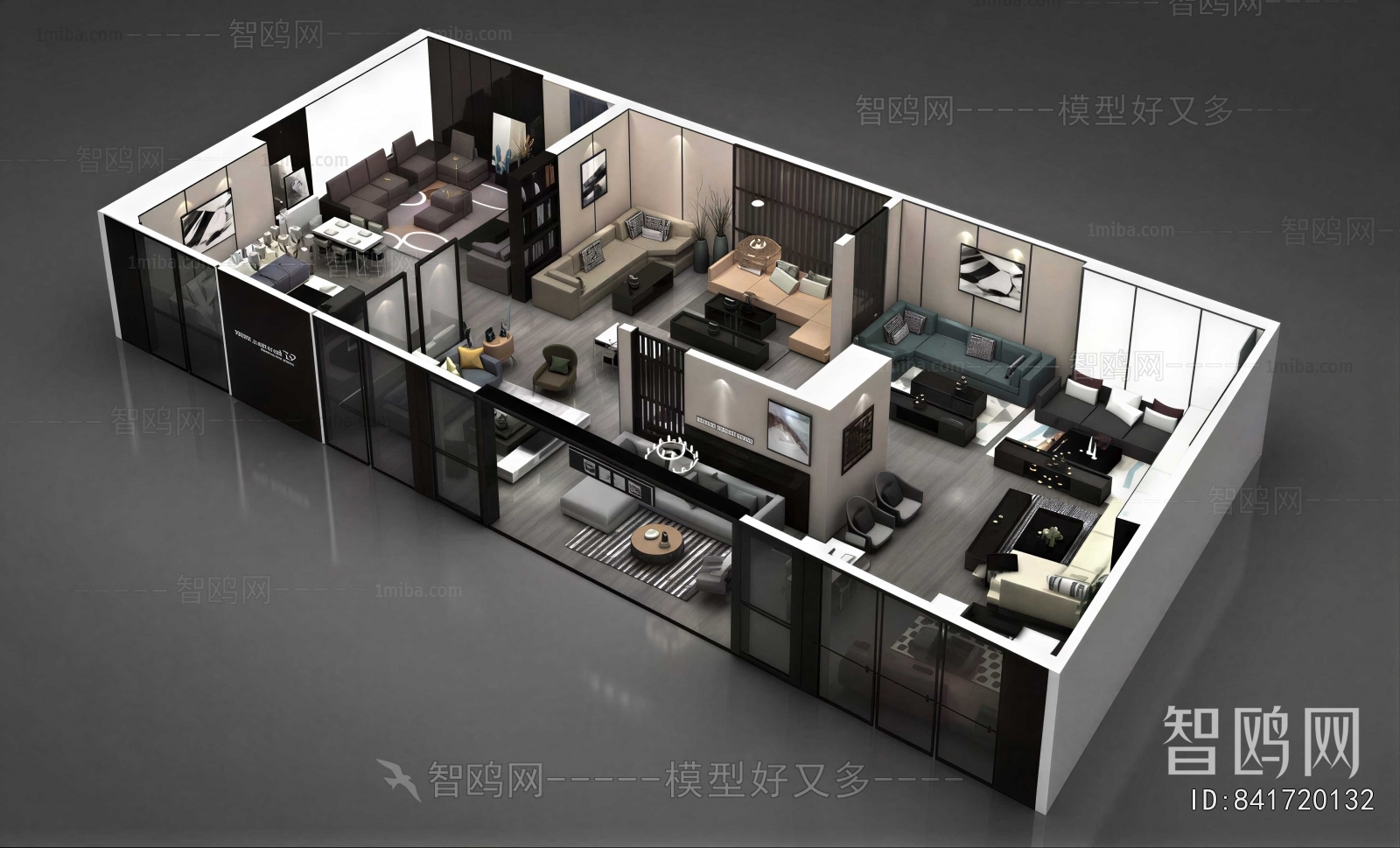 Modern A Bird's-eye View Of Home Decoration