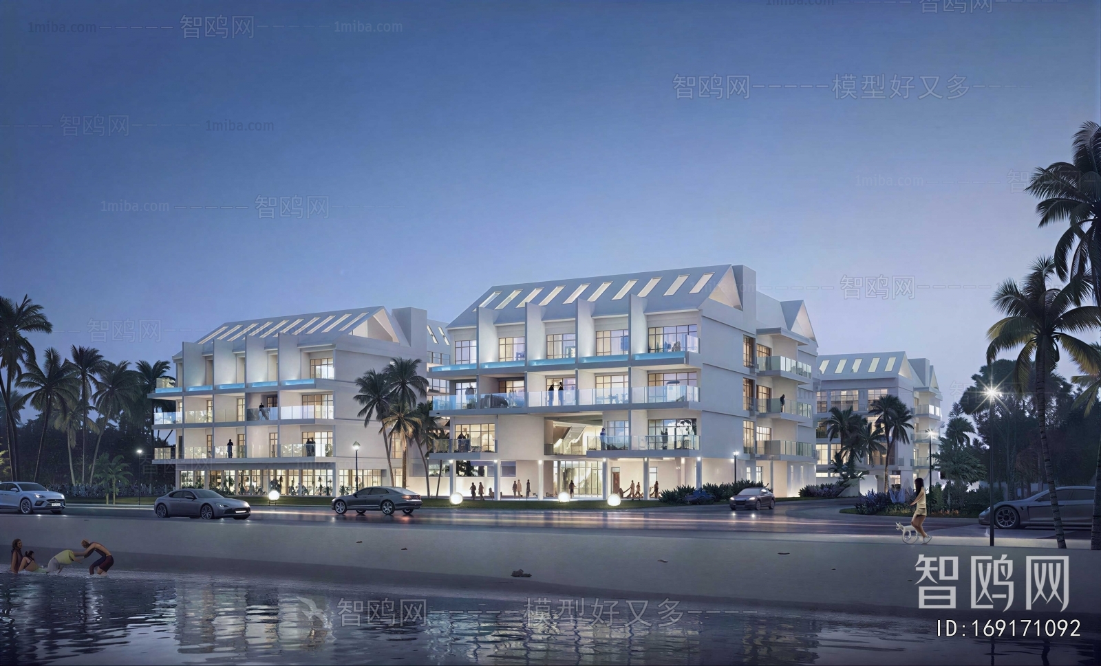 Modern Appearance Of Commercial Building