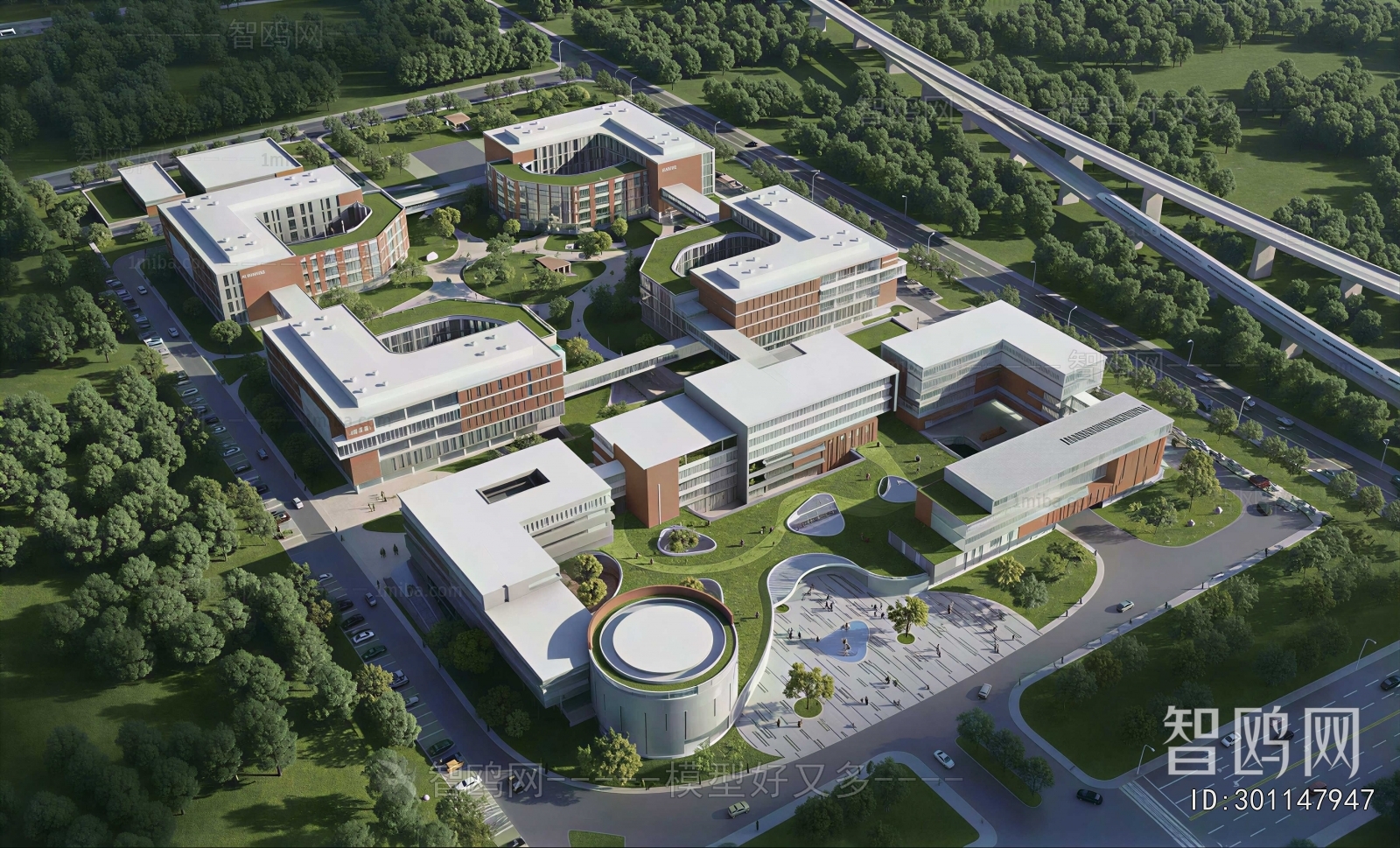 Modern Appearance Of Commercial Building